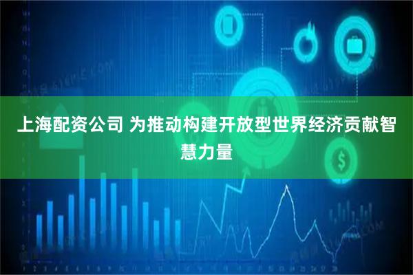 上海配资公司 为推动构建开放型世界经济贡献智慧力量